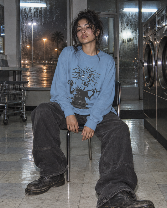 Afterlight Long Sleeve T-Shirt — DELUSSION editorial