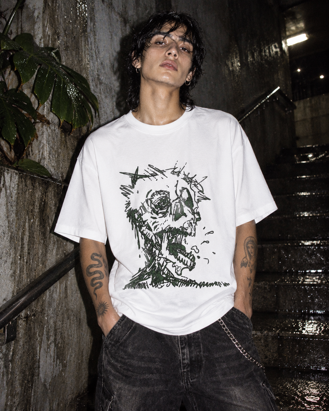 Bone Head T-Shirt — DELUSSION editorial