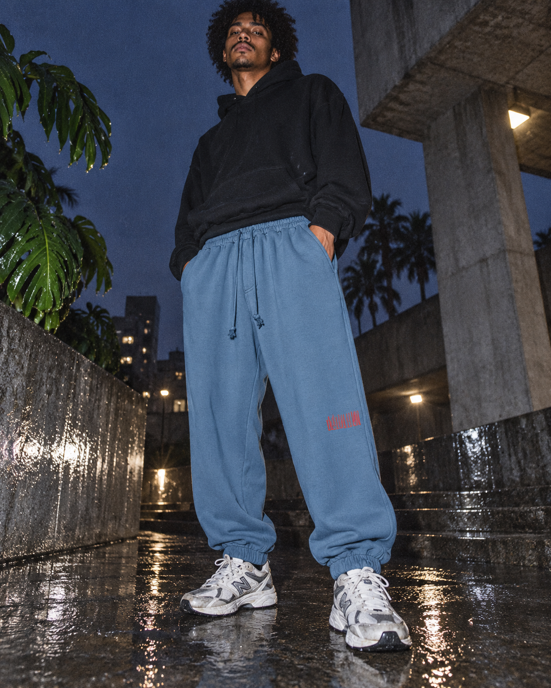 Cold Current Sweatpants — DELUSSION editorial