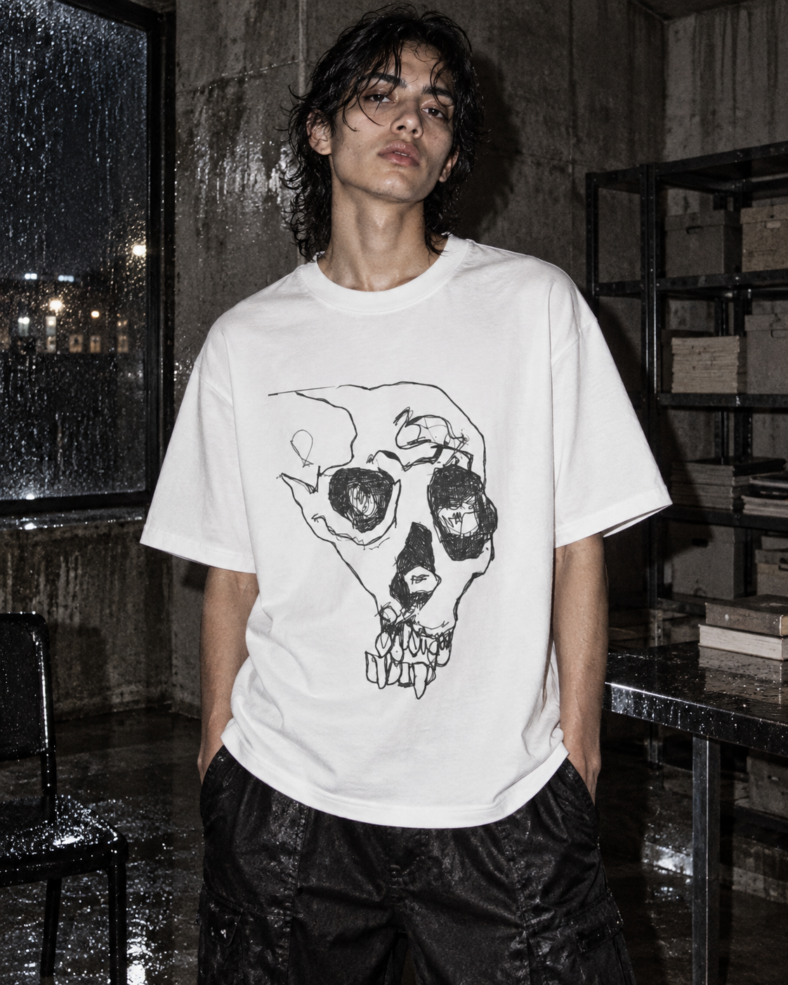 Death Study T-Shirt — DELUSSION editorial