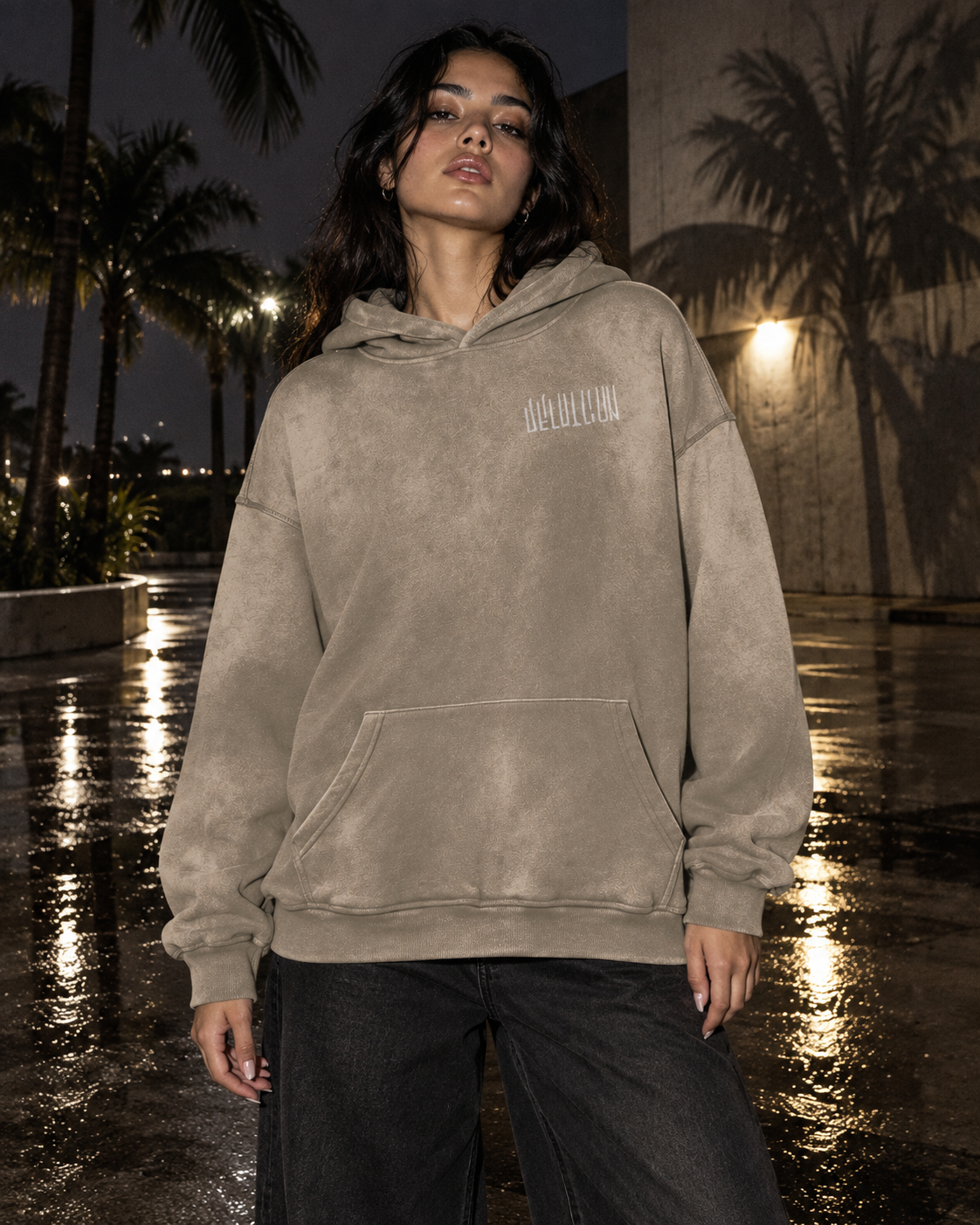 Demogorgon Dust Hoodie — DELUSSION editorial