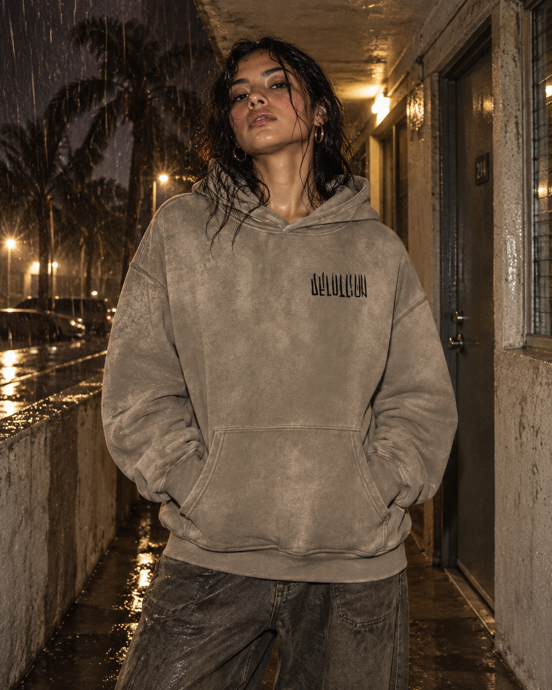 Dust Ritual Hoodie — DELUSSION editorial