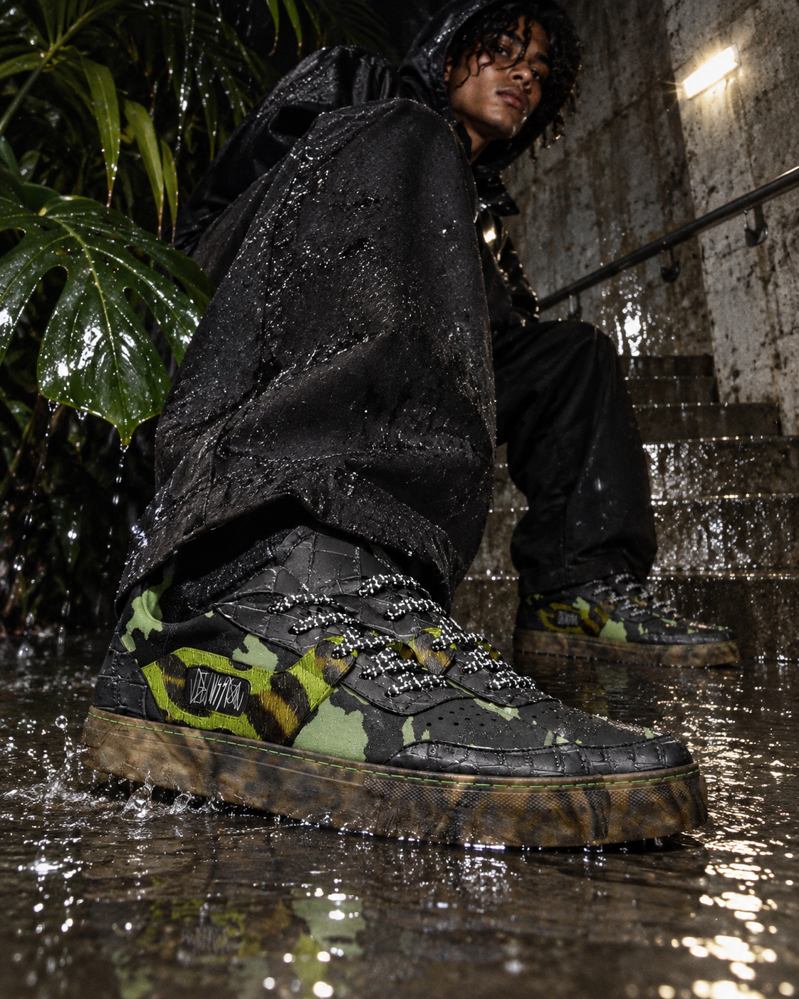 Jungle Debris Sneaker — DELUSSION editorial
