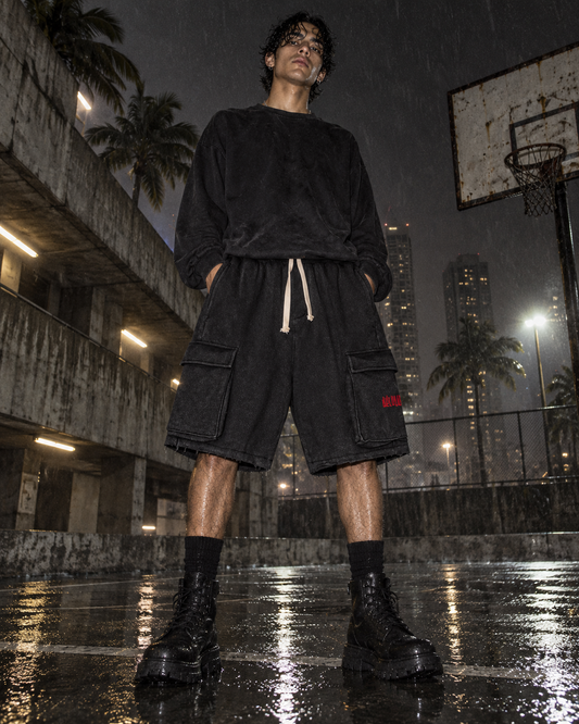 Riot Cargo Shorts — DELUSSION editorial