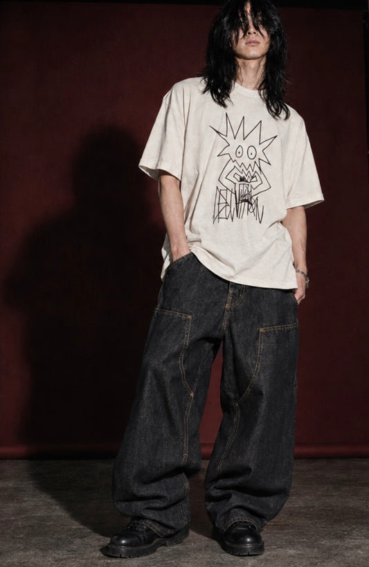 Tricky Long Sleeve T-Shirt — DELUSSION studio editorial
