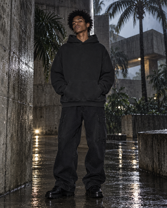 Void Uniform Hoodie — DELUSSION editorial