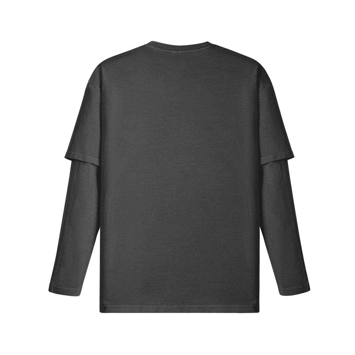 Skull Layered Long sleeve Tshirt